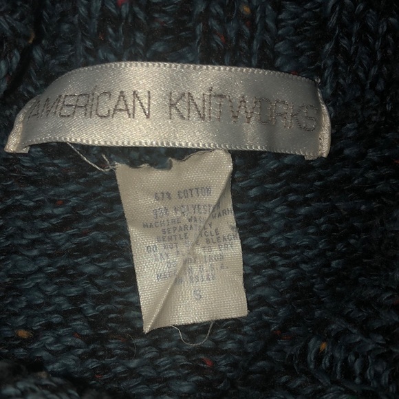 American Knitworks Flecked Turtleneck Sweater - Picture 5 of 5